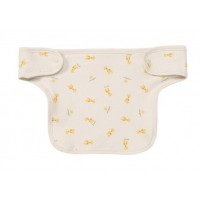 韓國有機棉揹帶口水巾--長頸鹿